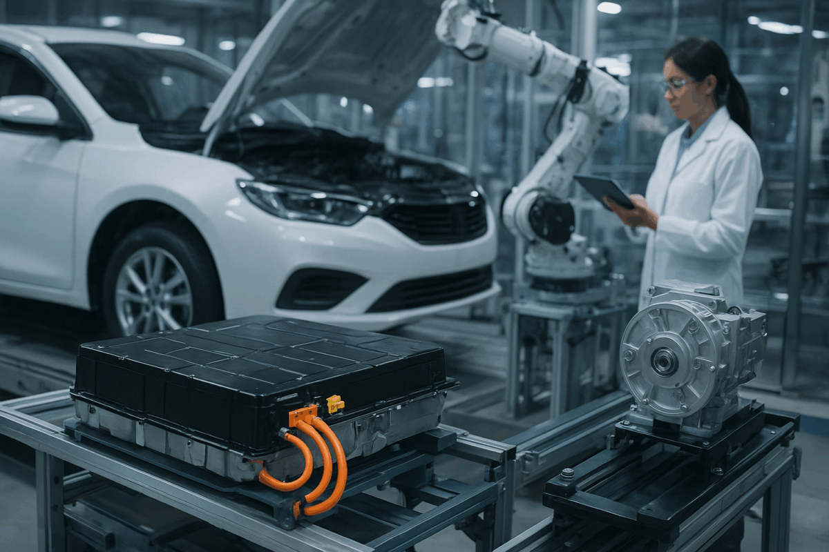 ev compoent and battery ai inspection